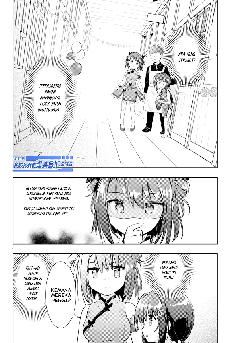 Kenshi wo Mezashite Nyuugaku shita no ni Mahou Tekisei 9999 nan desu kedo!? Chapter 57 Bahasa Indonesia